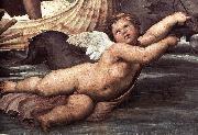 RAFFAELLO Sanzio The Triumph of Galatea (detail) oil painting on canvas